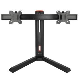 Soporte gaming para 2 monitores tooq db1402tn-b/ hasta 7kg