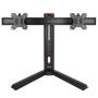 Soporte gaming para 2 monitores tooq db1402tn-b/ hasta 7kg