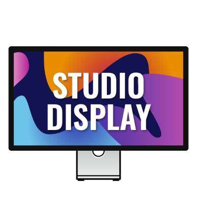 Apple studio display/ cristal nanotexturizado/ soporte con altura e inclinacion ajustables