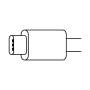 Adaptador apple mu7e2zm/a de usb tipo-c a toma para auriculares 3.5mm
