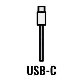 Cable de carga apple usb de conector usb tipo-c a usb tipo-c/ 1m/ trenzado
