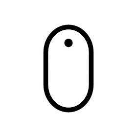 Ratón inalámbrico apple magic mouse 2/ plata