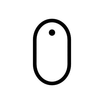 Ratón inalámbrico apple magic mouse 2/ plata