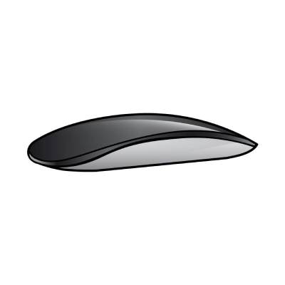 Ratón inalámbrico apple magic mouse 2/ negro