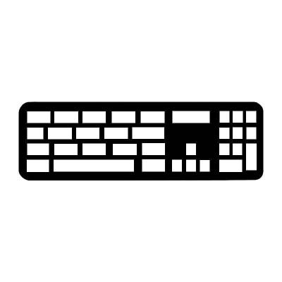 Teclado inalámbrico apple magic keyboard/ con teclado numérico/ plata