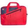 Maletín monray ginger para portátiles hasta 15.6'/ cinta para trolley/ rojo
