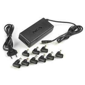 Cargador de portátil ngs w-90w/ 90w/ automático/ 9 conectores/ voltaje 15-20v