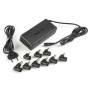 Cargador de portátil ngs w-90w/ 90w/ automático/ 9 conectores/ voltaje 15-20v