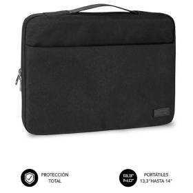 Maletín subblim elegant laptop sleeve para portátiles hasta 14'/ negro