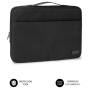 Maletín subblim elegant laptop sleeve para portátiles hasta 14'/ negro