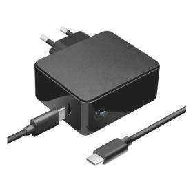 Cargador de portátil trust maxo 23418 para apple/ 61w/ automático/ usb tipo-c/ voltaje 5-20v