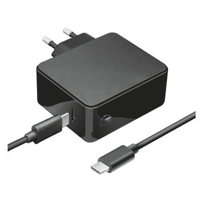 Cargador de portátil trust maxo 23418 para apple/ 61w/ automático/ usb tipo-c/ voltaje 5-20v