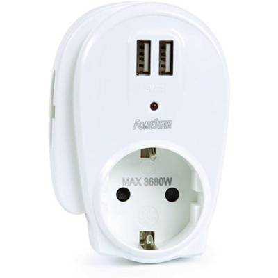 Cargador de pared fonestar ad-22u/ 2xusb/ 1xschuko