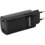Cargador de pared philips dlp2681/ 2xusb tipo-c/ 1xusb/ 65w