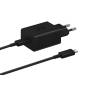 Cargador de pared samsung ep-t4510xbegeu/ 1xusb tipo-c + cable usb tipo-c/ 45w