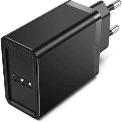 Cargador de pared vention faab0-eu/ 1xusb/ 12w