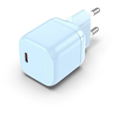 Cargador de pared vention fakl0-eu/ 1xusb tipo-c/ 30w