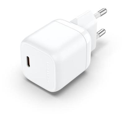 Cargador de pared vention fakw0-eu/ 1xusb tipo-c/ 30w