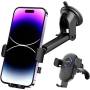 Soporte de smartphone para coche vention kcvb0/ negro