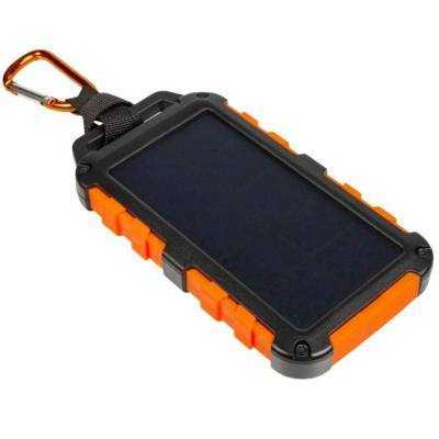 Powerbank solar 10000mah xtorm xr104/ 20w/ naranja y negro