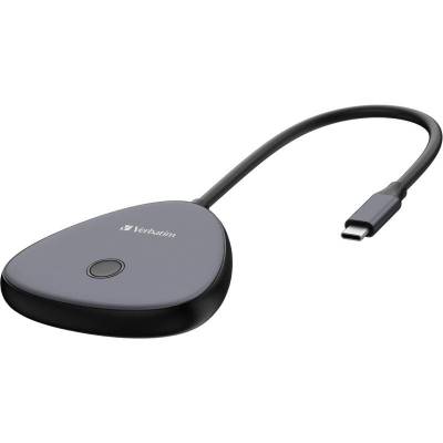 Adaptador de video inalámbrico 4k usb tipo-c a hdmi verbatim share my screen 4k