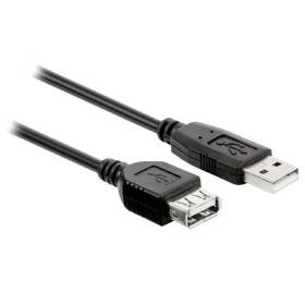 Cable alargador usb 2.0 3go c108/ usb macho - usb hembra/ 5m