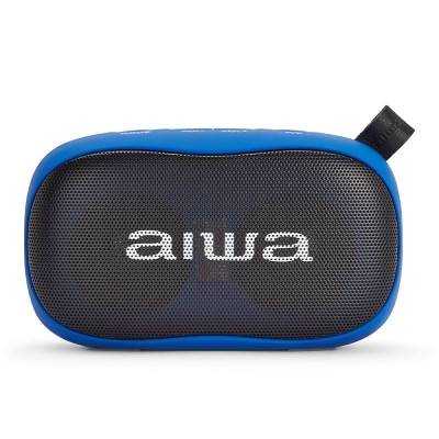 Altavoz con bluetooth aiwa bs-110bl/ 10w/ 2.0/ azul