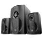 Altavoces con bluetooth hiditec h400 dark edition/ 80w/ 2.1