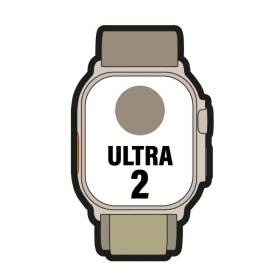 Apple watch ultra 2/ gps/ cellular/ 49mm/ caja de titanio/ correa loop alpine verde oliva m mediana