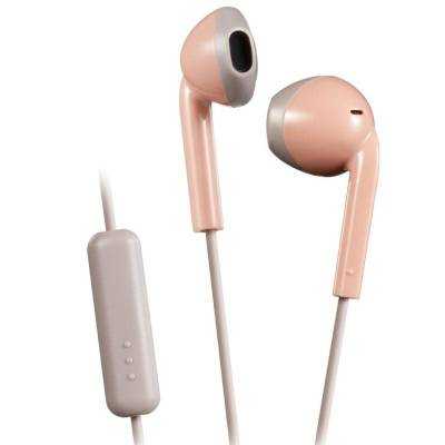 Auriculares jvc ha-f19m-pt-e/ con micrófono/ jack 3.5/ rosas