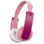 Auriculares infantiles inalámbricos jvc tinyphone ha-kd10w/ bluetooth/ rosas