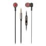 Auriculares intrauditivos ngs cross rally/ con micrófono/ jack 3.5/ grafito