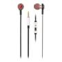 Auriculares intrauditivos ngs cross rally/ con micrófono/ jack 3.5/ plateados