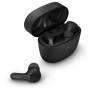 Auriculares bluetooth philips tat2206 con estuche de carga/ autonomía 6h/ negros