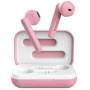 Auriculares bluetooth trust primo touch con estuche de carga/ autonomía 4h/ rosas