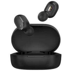 Auriculares bluetooth xiaomi redmi buds essential con estuche de carga/ autonomía 5.5h/ negros