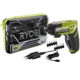 Atornillador sin cable ryobi one+ ergo/ 4v/ maletín rígido