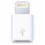 Adaptador micro usb lightning 3go a200/ micro usb hembra - lightning macho/ blanco