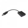 Cable conversor 3go adpvga/ displayport macho - vga hembra