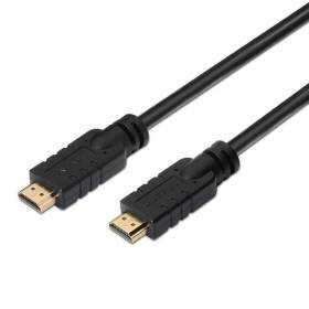 Cable hdmi 1.4 aisens a119-0104/ hdmi macho - hdmi macho/ hasta 10w/ 720mbps/ 20m/ negro