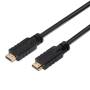 Cable hdmi 1.4 aisens a119-0104/ hdmi macho - hdmi macho/ hasta 10w/ 720mbps/ 20m/ negro