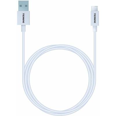 Cable usb 3.0 tipo-c duracell usb5031w/ usb tipo-c macho - usb macho/ 1m/ blanco