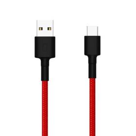 Cable usb xiaomi sjv4110gl/ usb macho - usb tipo-c macho/ 1m/ rojo y negro