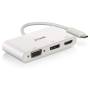 Conversor d-link dub-v310/ 1xhdmi/ 1xdisplayport/ 1xvga/ 15cm/ blanco