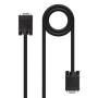 Cable svga nanocable 10.15.1305/ vga macho - vga macho/ 5m/ negro