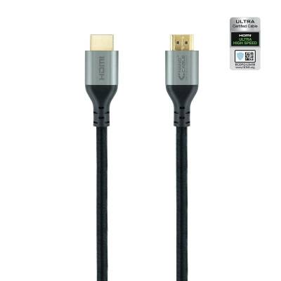 Cable hdmi 2.1 8k nanocable 10.15.8101/ hdmi macho - hdmi macho/ 1m/ certificado/ negro