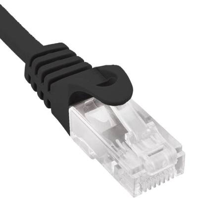 Cable de red rj45 utp phasak phk 1810 cat.6/ 10m/ negro