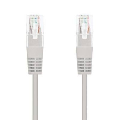 Cable de red rj45 utp nanocable 10.20.0107 cat.5e/ 7m/ gris