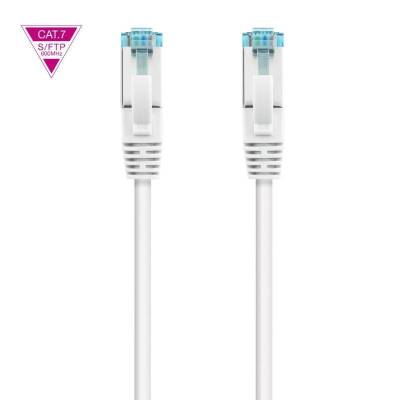 Cable de red rj45 sftp nanocable 10.20.1700-l25-w cat.7/ lszh/ 25cm/ blanco