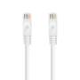 Cable de red rj45 utp nanocable 10.20.1800-l25-w cat.6a/ lszh/ 25cm/ blanco